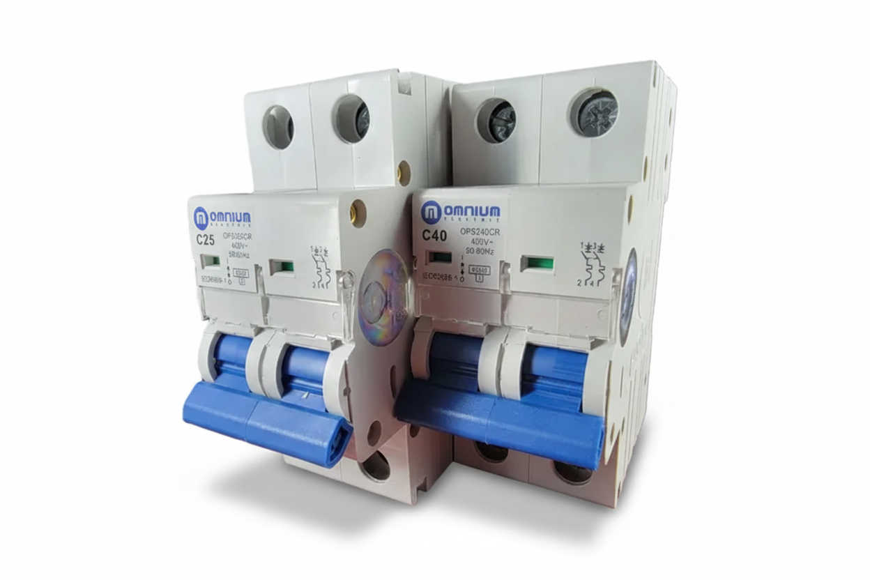 Interruptor Termomagnético 2P 20-100 AMP Omnium Electric