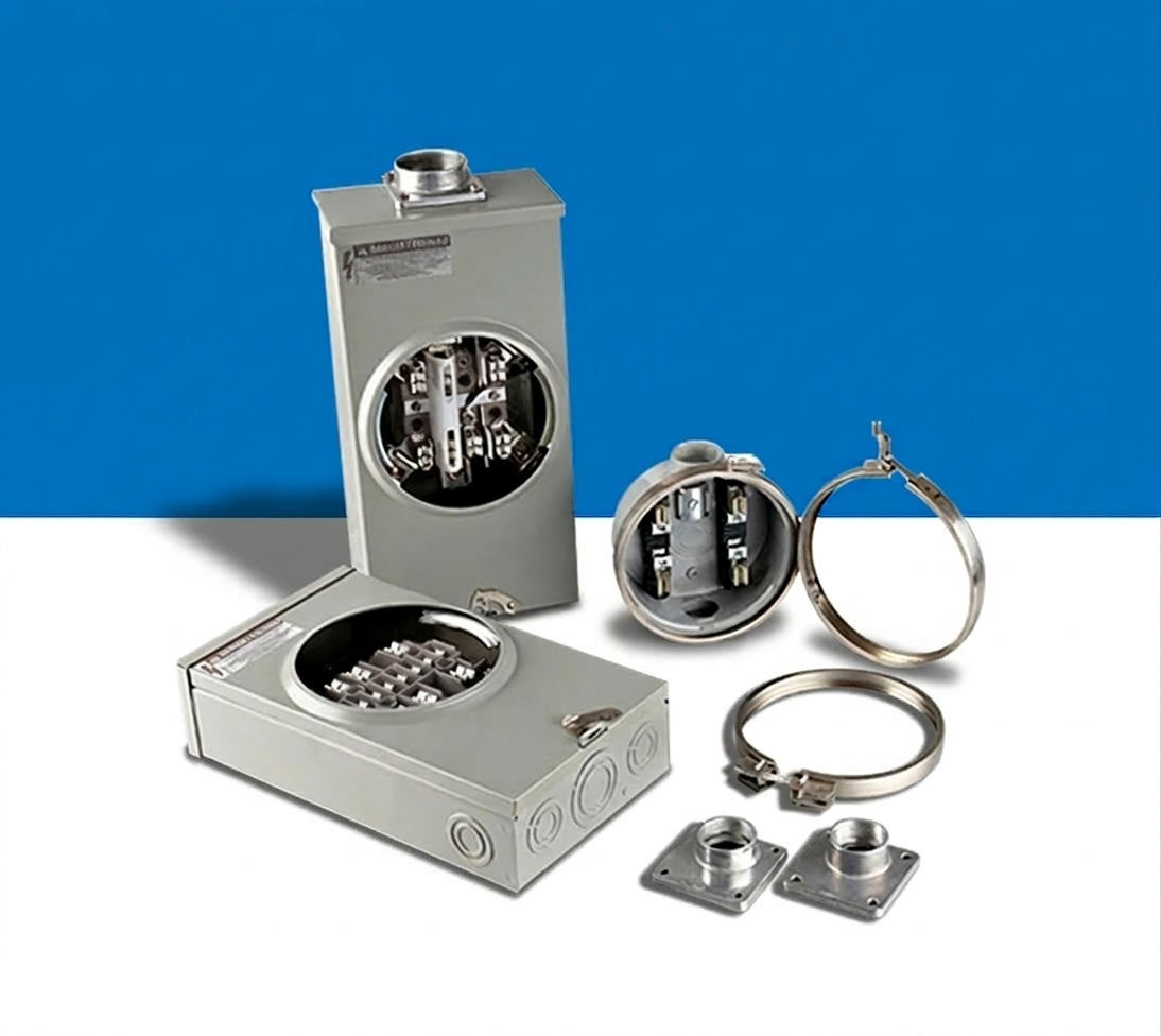 Bases para medidor eléctrico