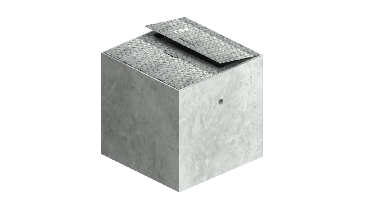 Registros de Concreto de Baja Tensión en Banqueta Tipo 1 y Tipo 2