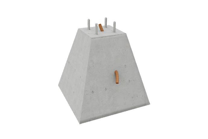 Bases de Concreto para Alumbrado Público