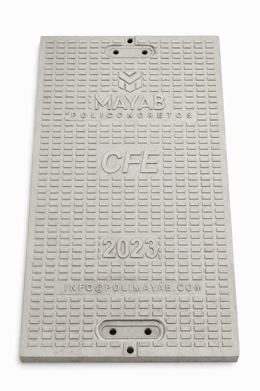 Tapa de 1.5 M para registros