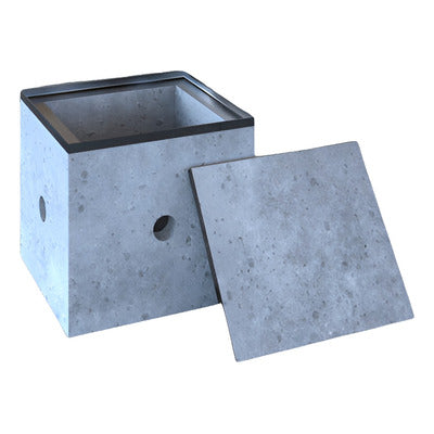 Registro De Concreto De 40x40x40 Con Tapa