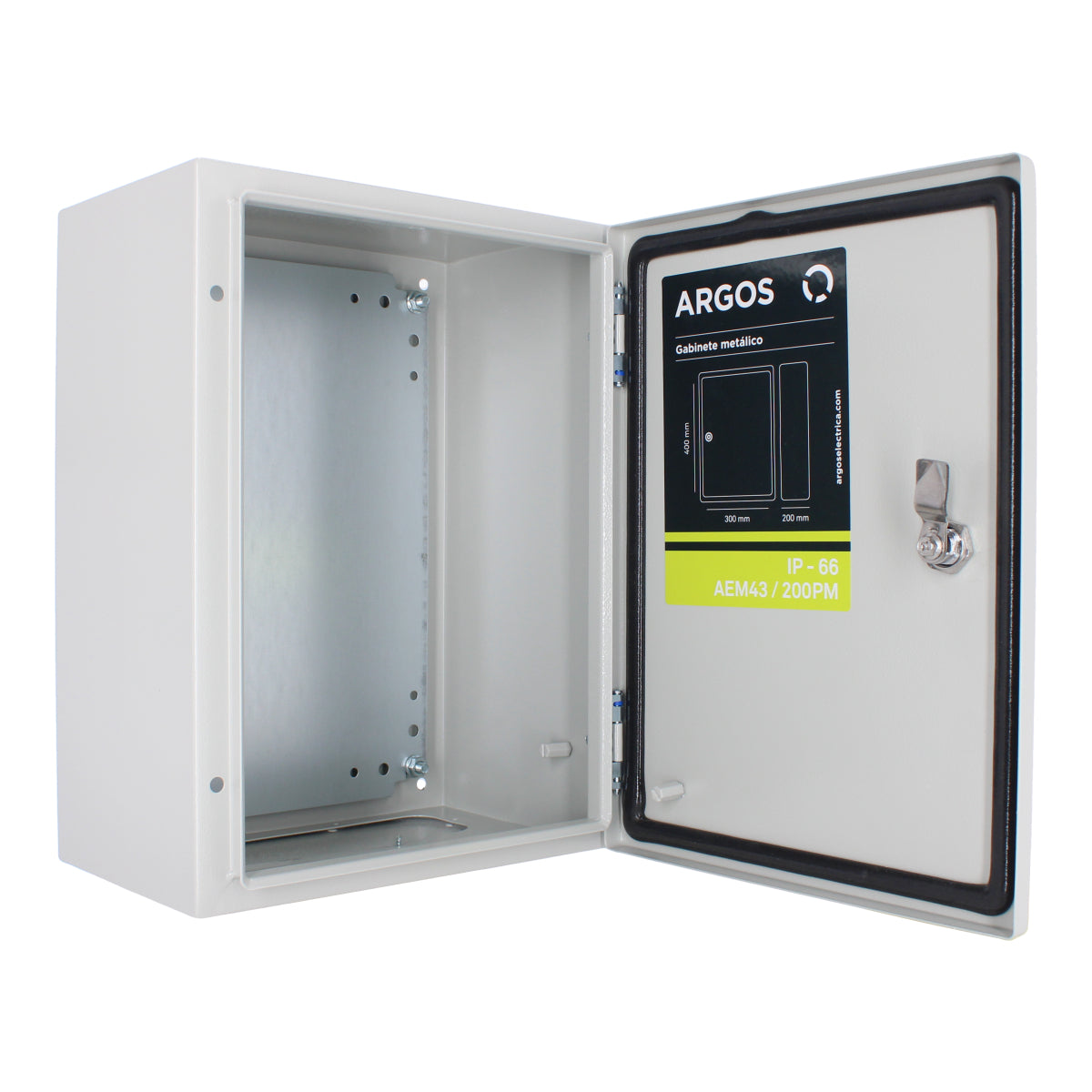 Gabinete metálico AEM43/200PM 400x300x200