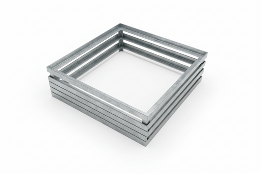 Marco Galvanizado de 150 x 150 cm y Travesaño
