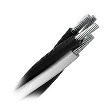 Cable aluminio XLPETRIPLEX URD 2+1 600V Cal. 6,4,2,3/0,1/0