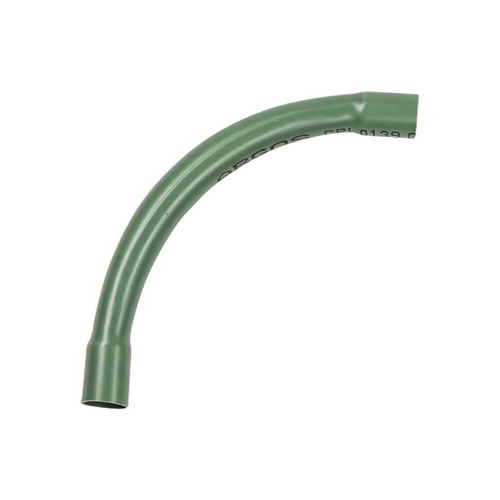 Codo de PVC ligero